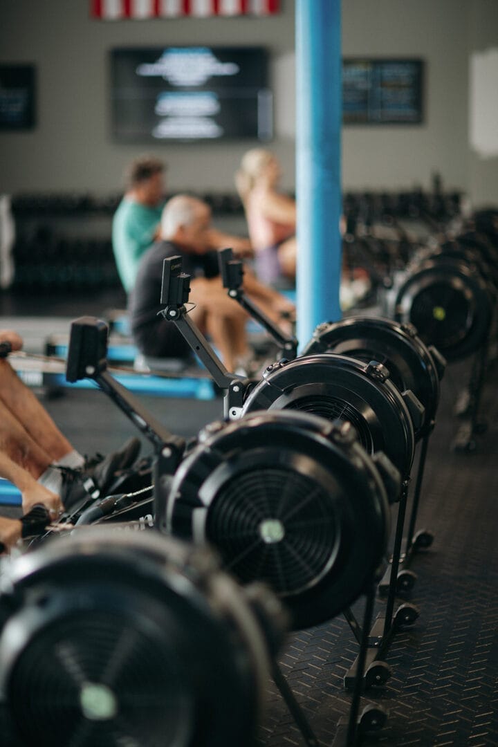 CrossFit classes in Liberty Township with coach-led warmup
